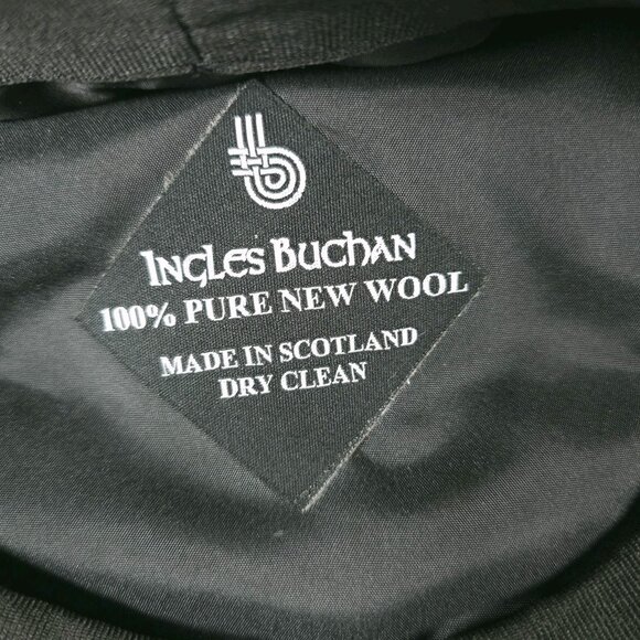 NWT INGLES BUCHAN Flat Fitted Cap Bethlehem Tartan 100% Wool Scotland SMALL - Picture 8 of 9